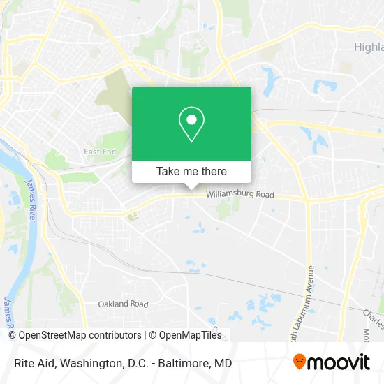Rite Aid map