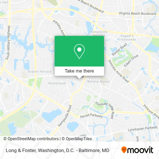 Long & Foster map