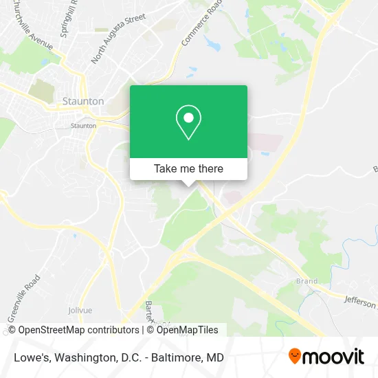 Lowe's map