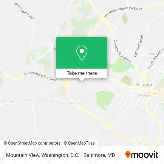Mountain View map