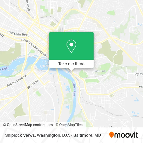 Shiplock Views map