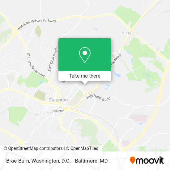 Brae-Burn map
