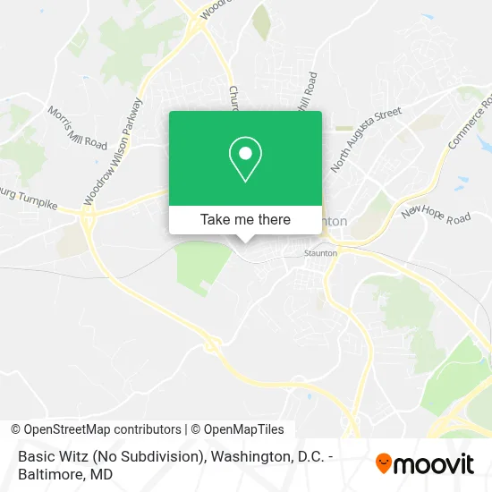 Basic Witz (No Subdivision) map