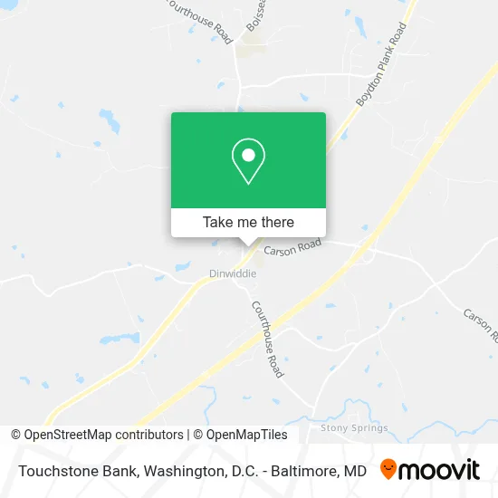 Touchstone Bank map