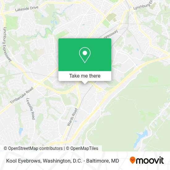 Kool Eyebrows map