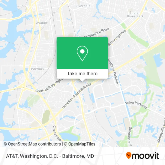 At&T map