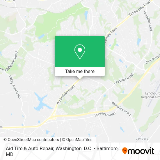 Aid Tire & Auto Repair map