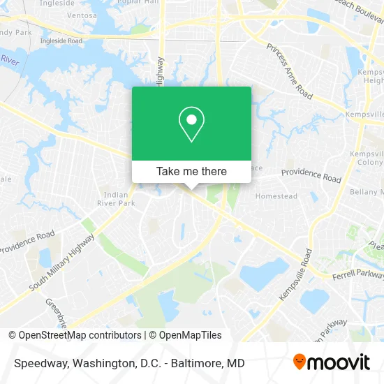 Speedway map
