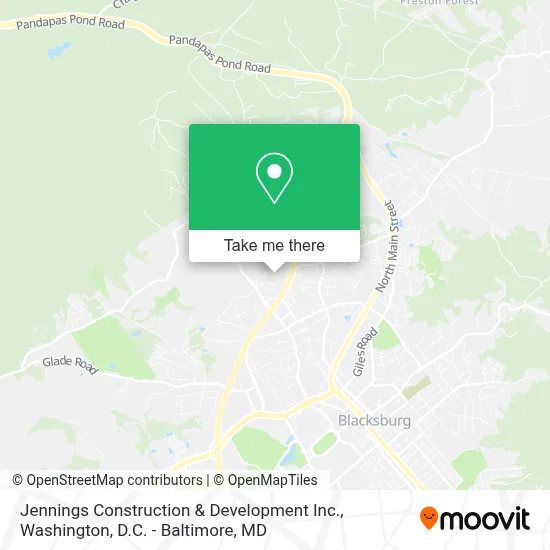 Jennings Construction & Development Inc. map