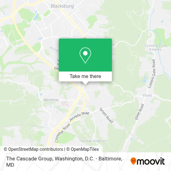 The Cascade Group map
