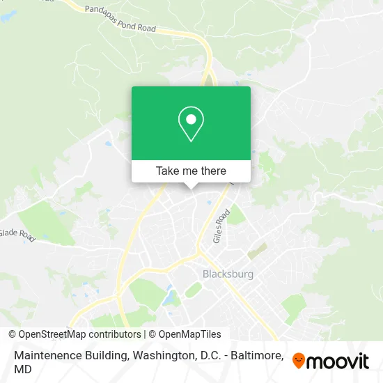 Maintenence Building map