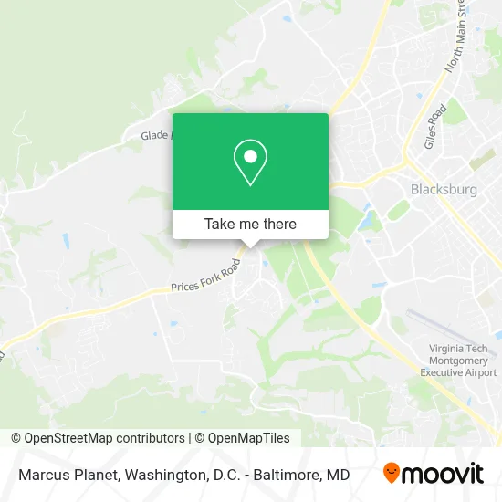 Marcus Planet map