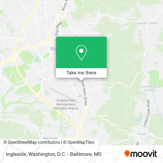 Ingleside map