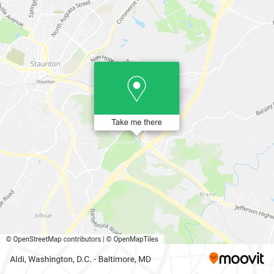 Aldi map