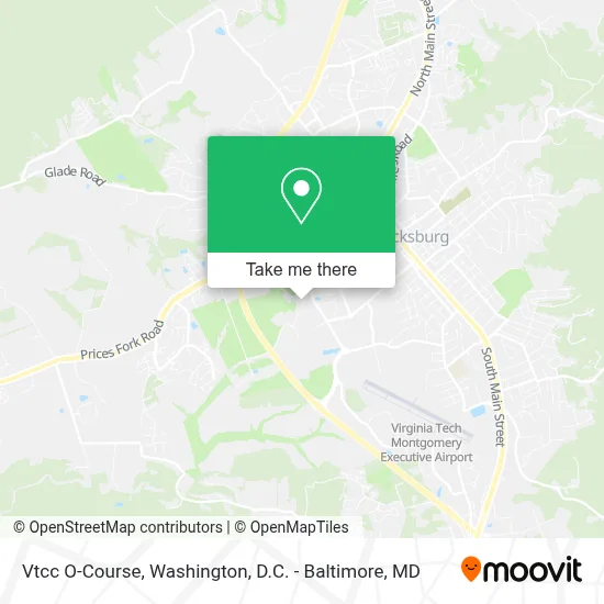 Vtcc O-Course map