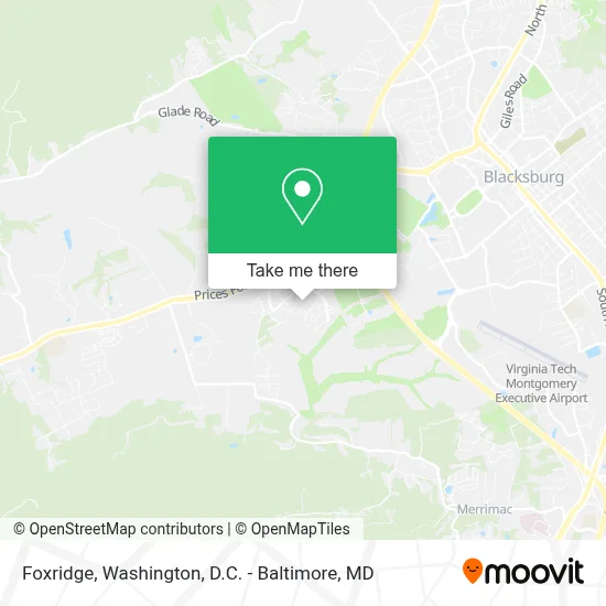 Foxridge map