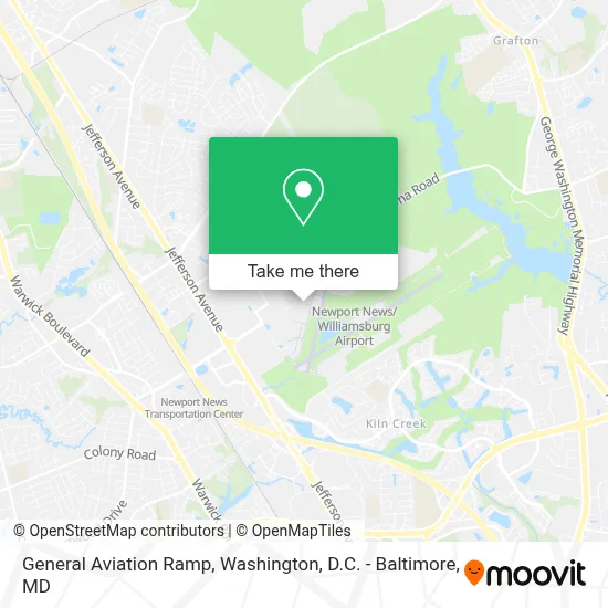 General Aviation Ramp map
