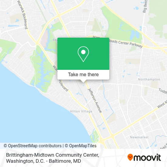 Brittingham-Midtown Community Center map