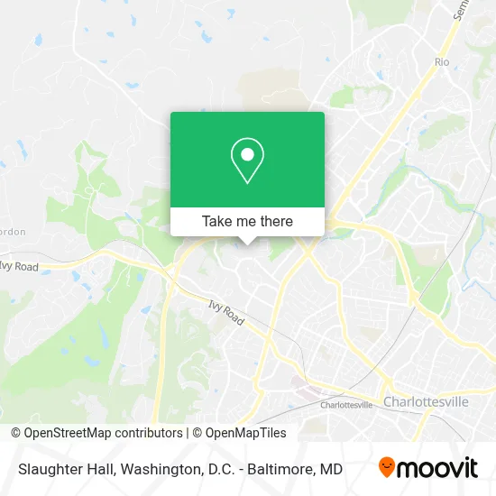 Slaughter Hall map