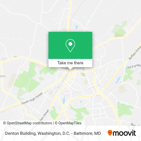 Denton Building map