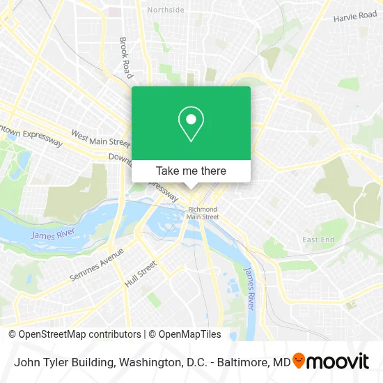 John Tyler Building map