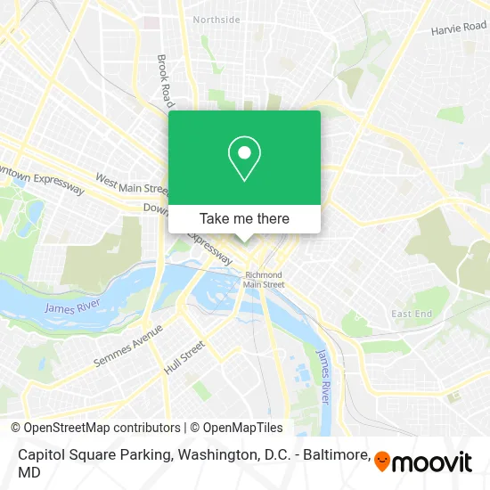 Capitol Square Parking map