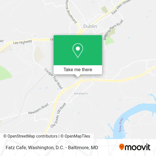 Fatz Cafe map