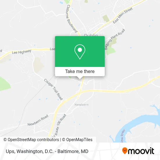 Ups map