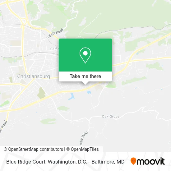 Blue Ridge Court map