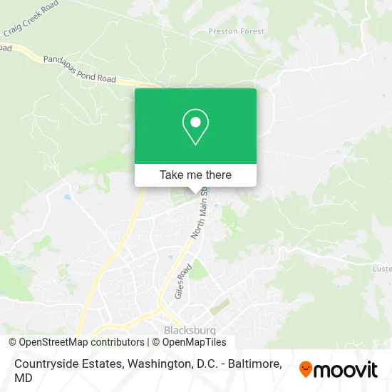 Countryside Estates map