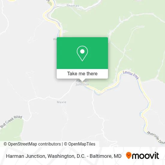 Harman Junction map