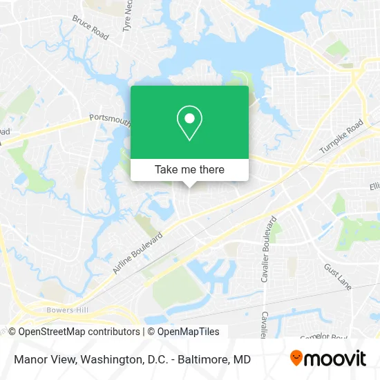 Manor View map