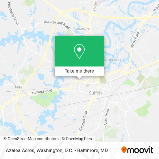 Azalea Acres map
