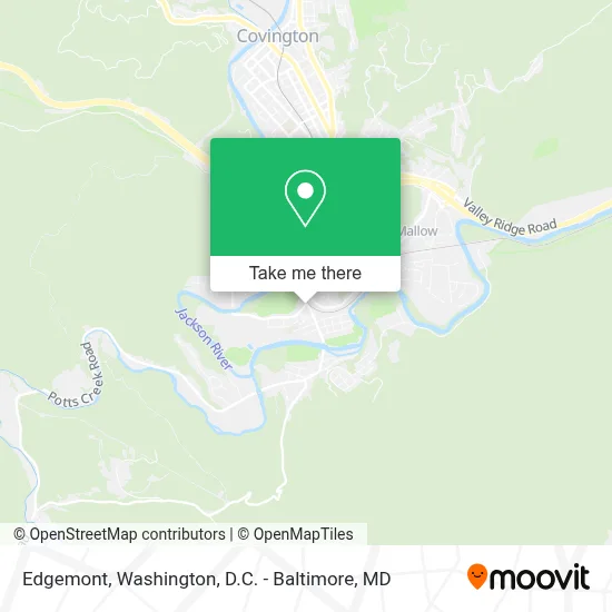Edgemont map