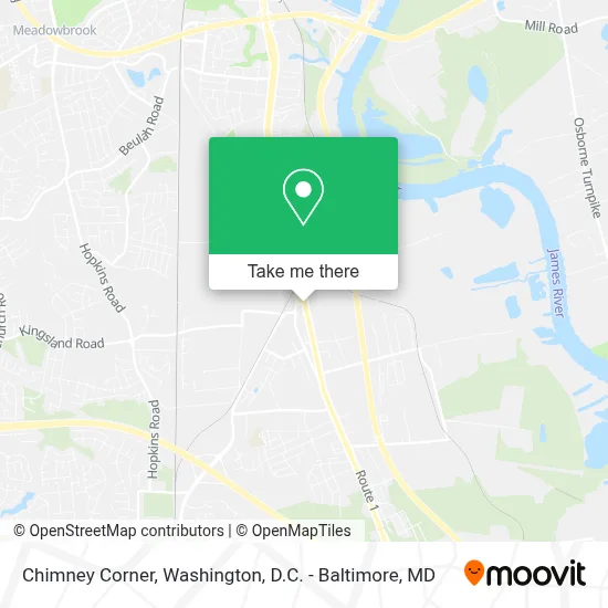 Chimney Corner map