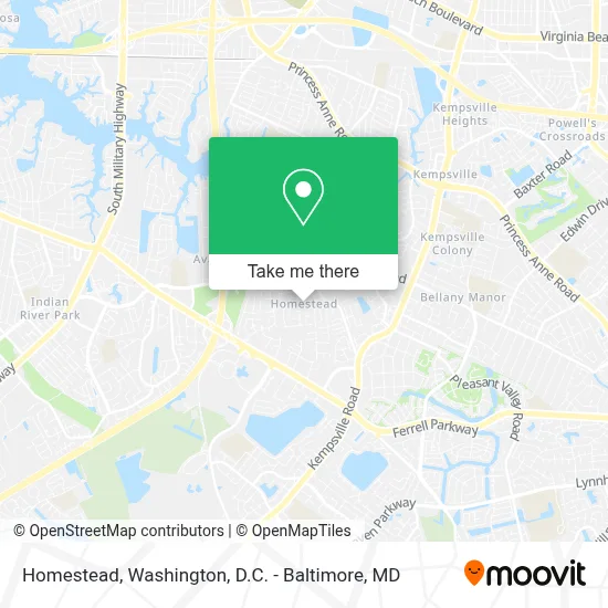 Homestead map