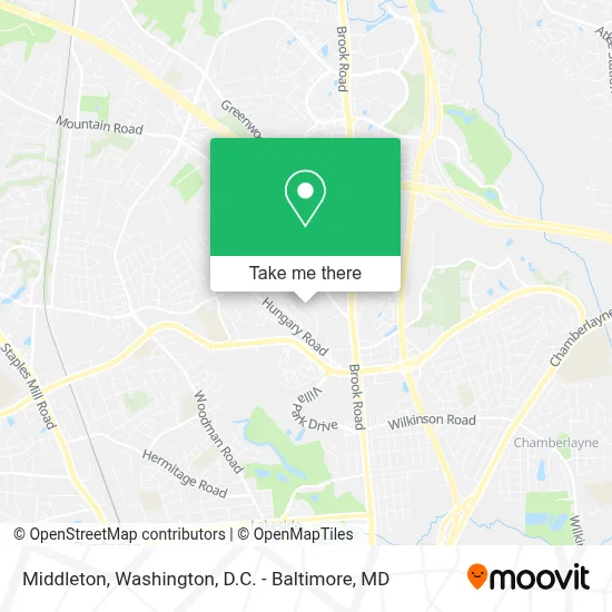 Middleton map