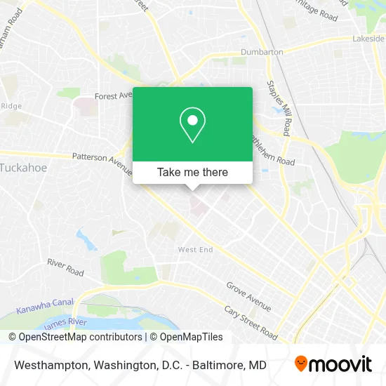 Westhampton map