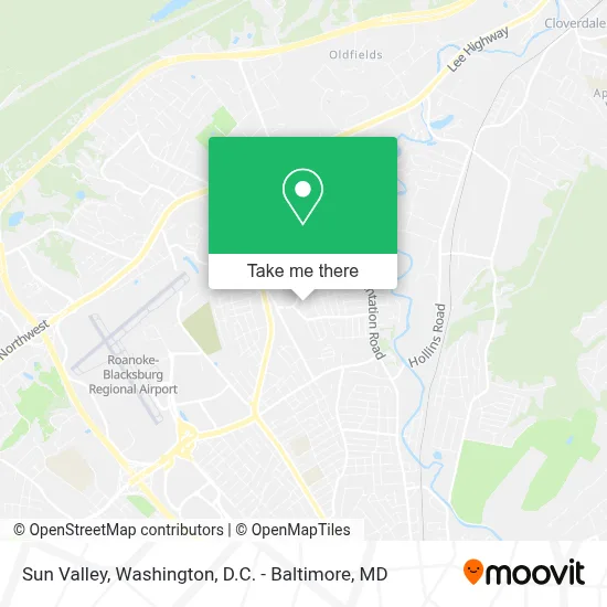 Sun Valley map
