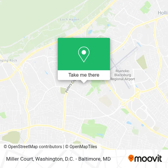 Miller Court map