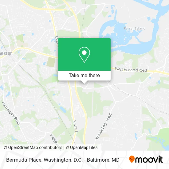 Bermuda Place map