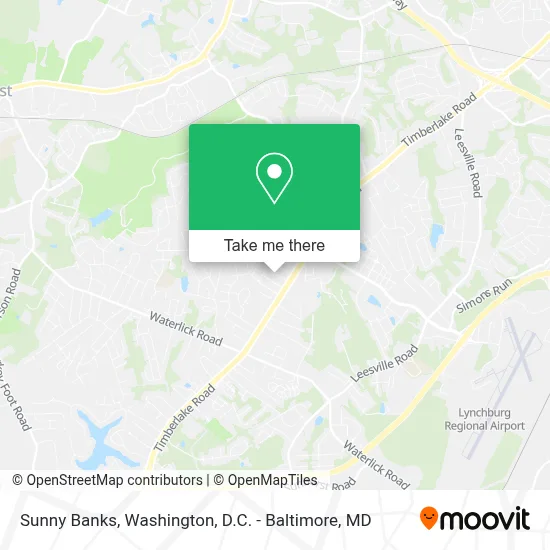 Sunny Banks map