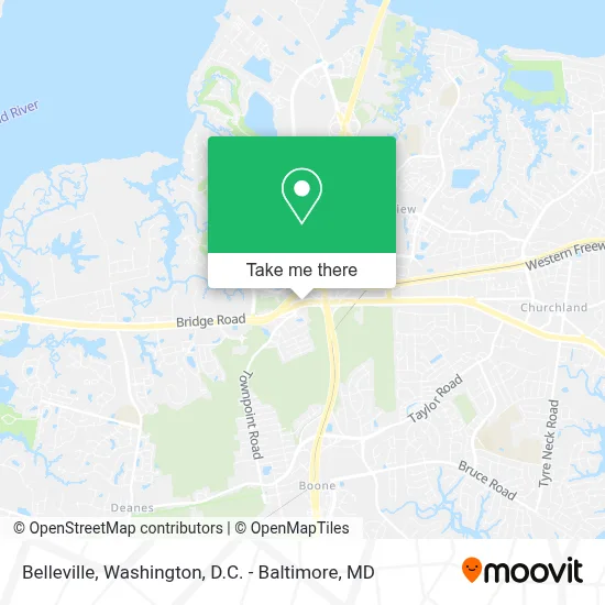 Belleville map