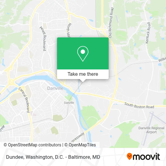 Dundee map