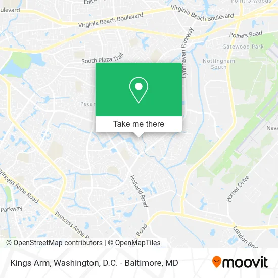 Kings Arm map