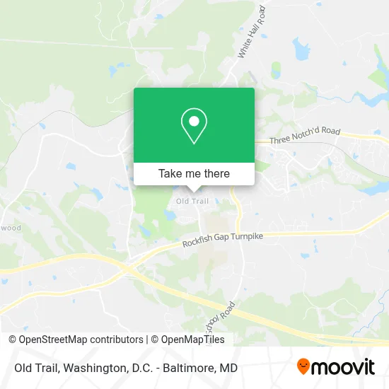 Old Trail map