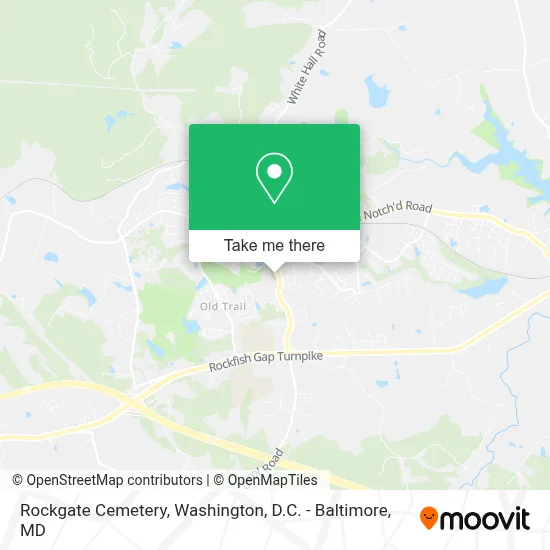 Rockgate Cemetery map