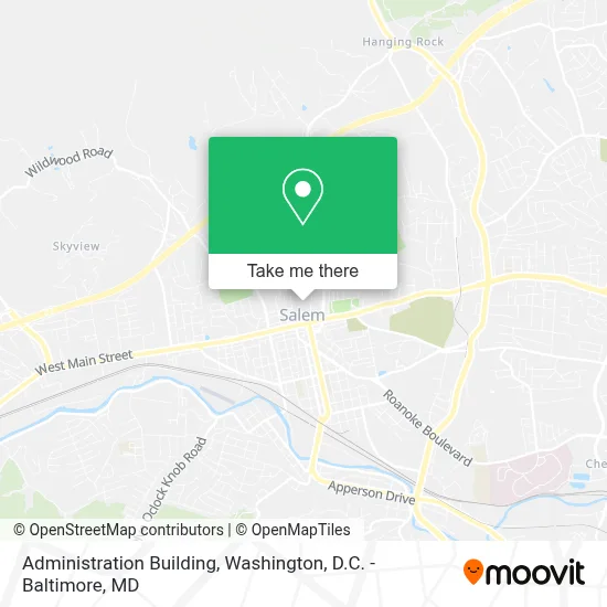 Administration Building map