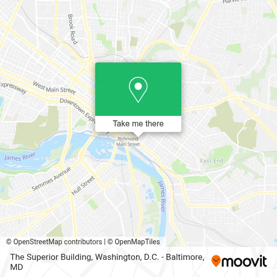 The Superior Building map