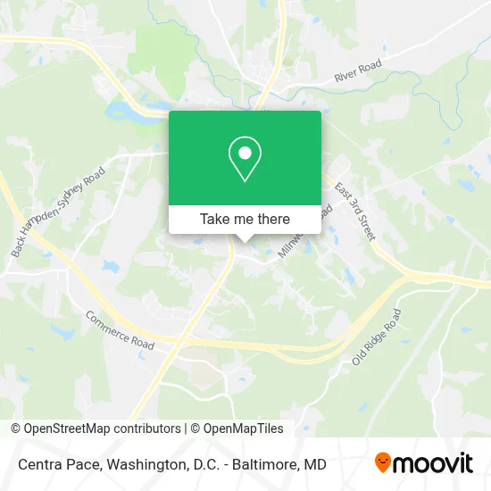 Centra Pace map